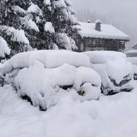 la neve a Gressoney-La-trinité