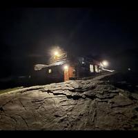 Notte al rifugio Barma